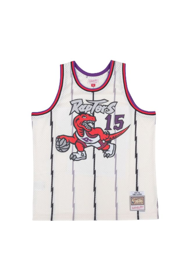 Regata Mitchell & Ness Toronto Raptors Off White