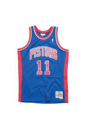 Regata Mitchell & Ness Detroit Pistons Road 1988-89 Isiah Thomas Azul Royal