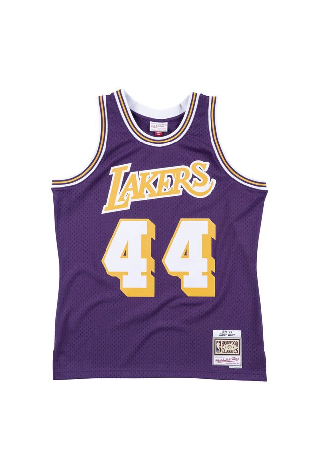 Regata Mitchell & Ness Los Angeles Lakers 1971-72 Jerry West Roxa