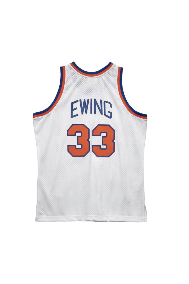 Regata Mitchell & Ness NBA New York Knicks Patrick Ewing 1985-86 Branca