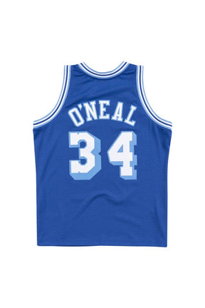 Regata Mitchell & Ness Los Angeles Lakers Alternate Shaquille O'Neal 1996-1997 Azul Royal