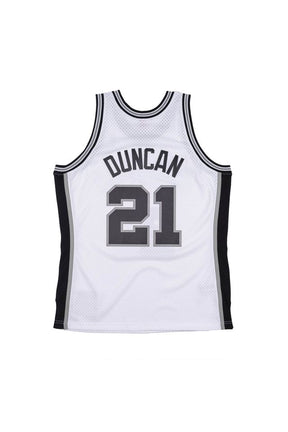 Regata Mitchell & Ness San Antonio Spurs 1998-99 Tim Duncan Branca