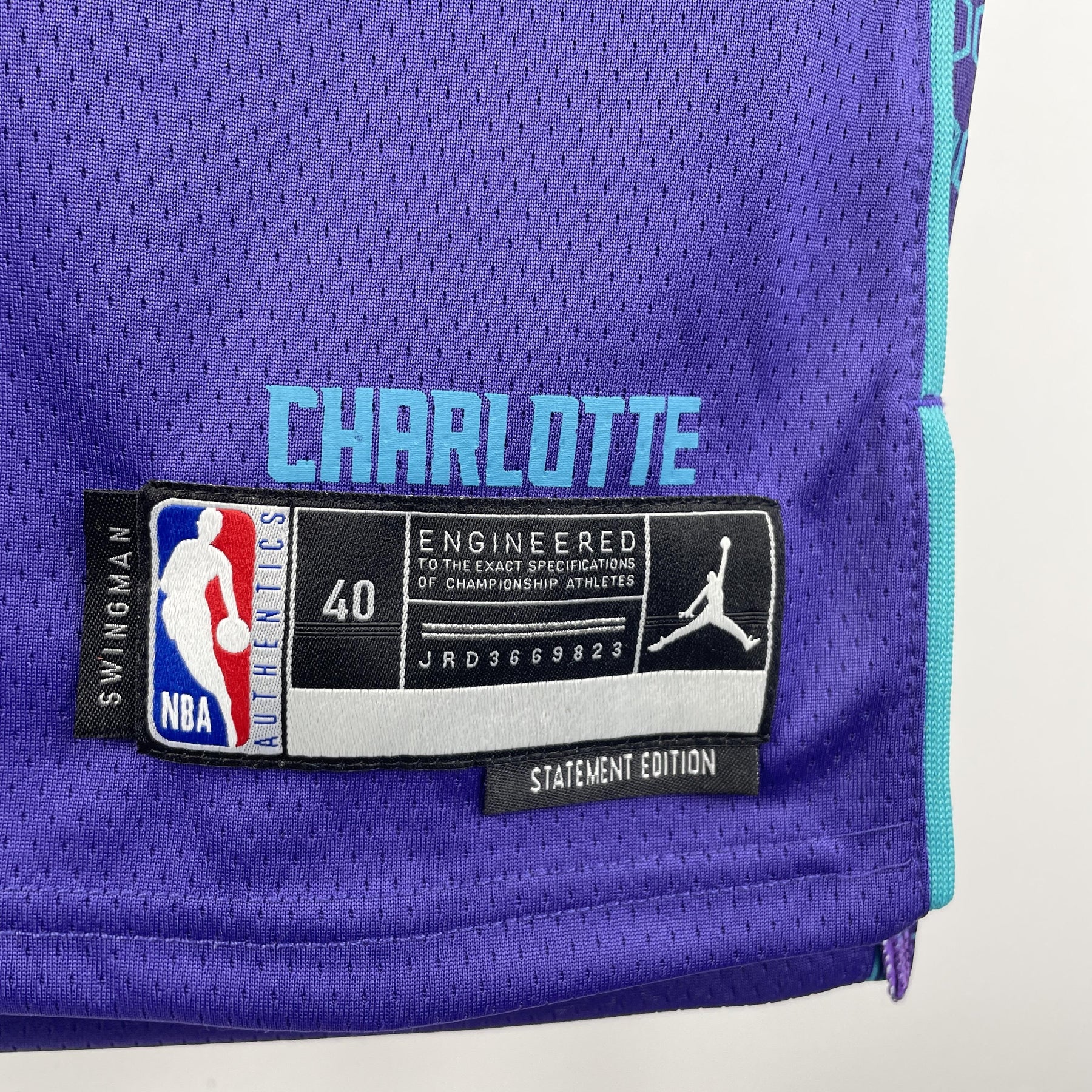 Regata NBA Charlotte Hornets - Statement Edition 2022/23