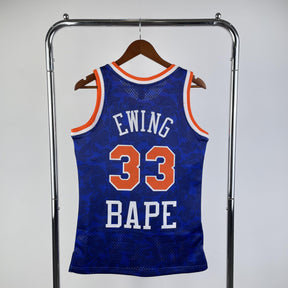 Regata Mitchell & Ness x BAPE - New York Knicks Azul