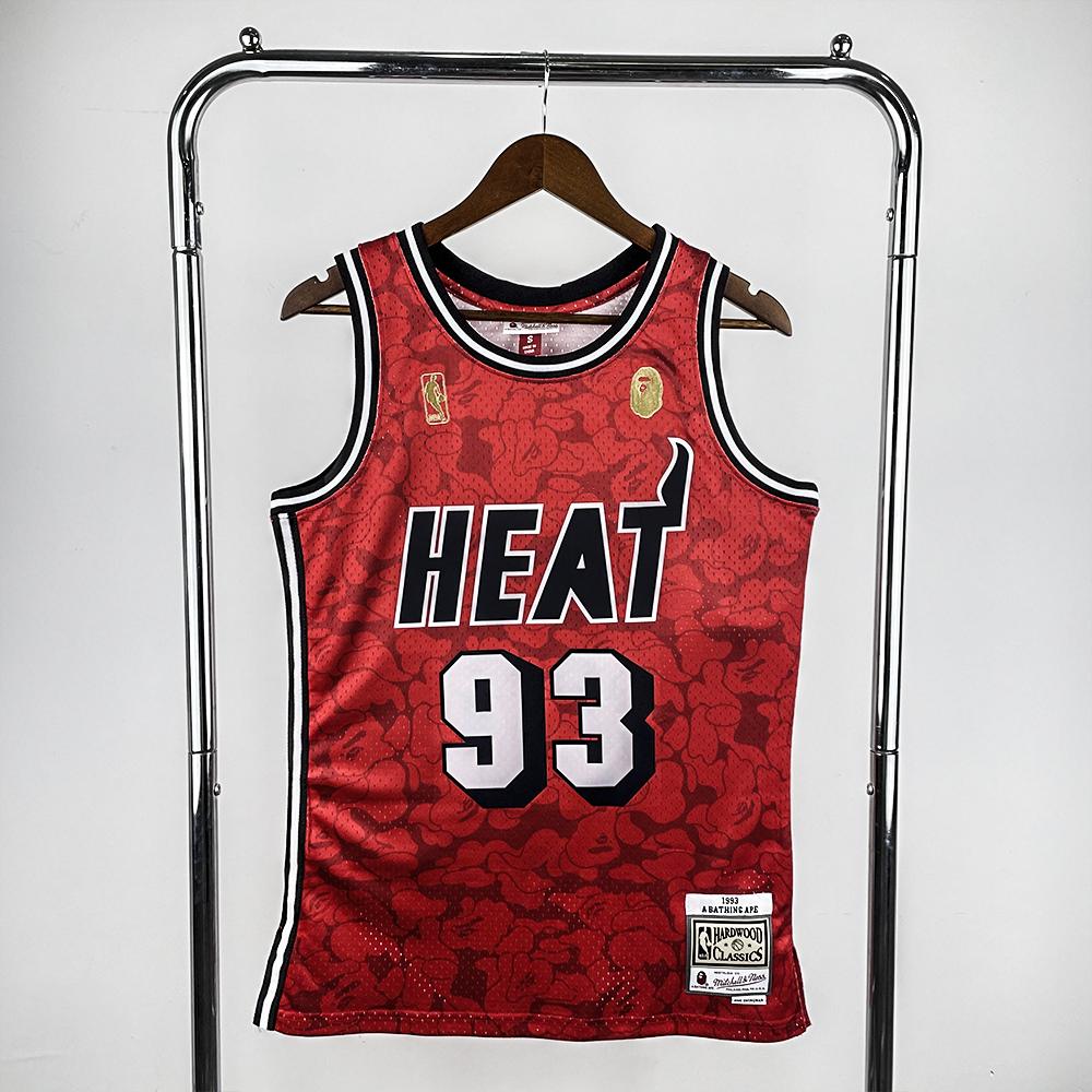 Regata Mitchell & Ness x BAPE - Miami Heat