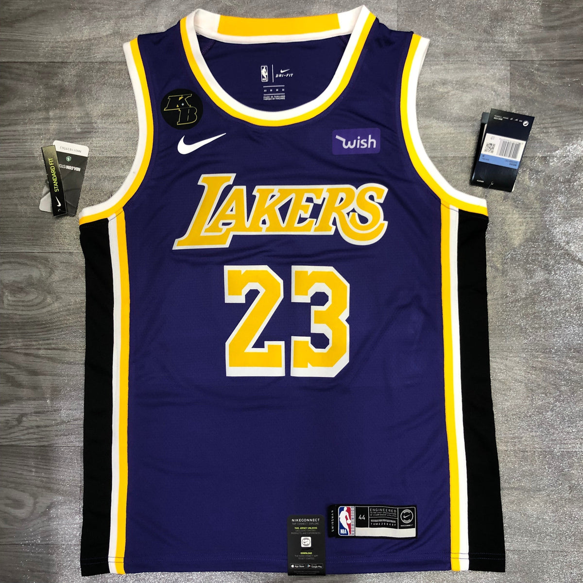 Regata Nike - Los Angeles Lakers #23 LeBron James - Swingman