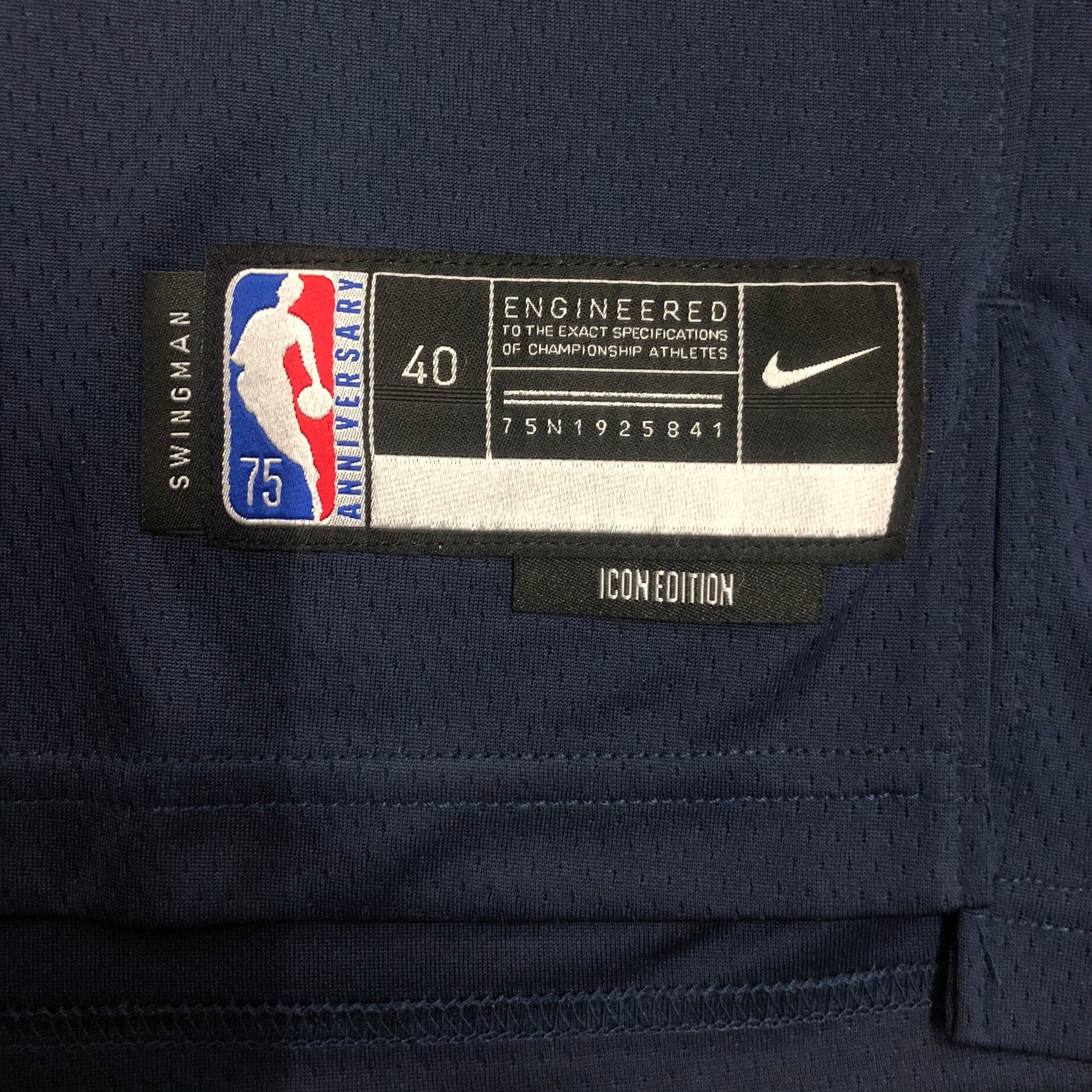 Regata Nike - Memphis Grizzlies 75TH DIAMOND ANNIVERSARY 2021-22 Ja morant  - Swingman