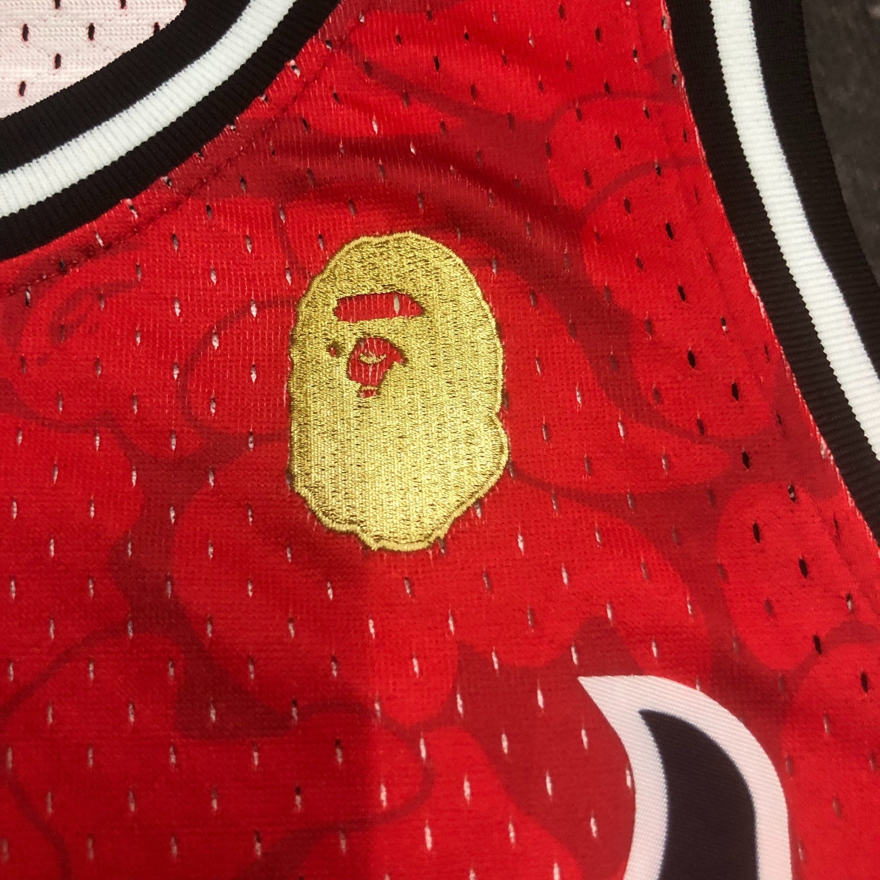 Regata Mitchell & Ness x BAPE - Miami Heat