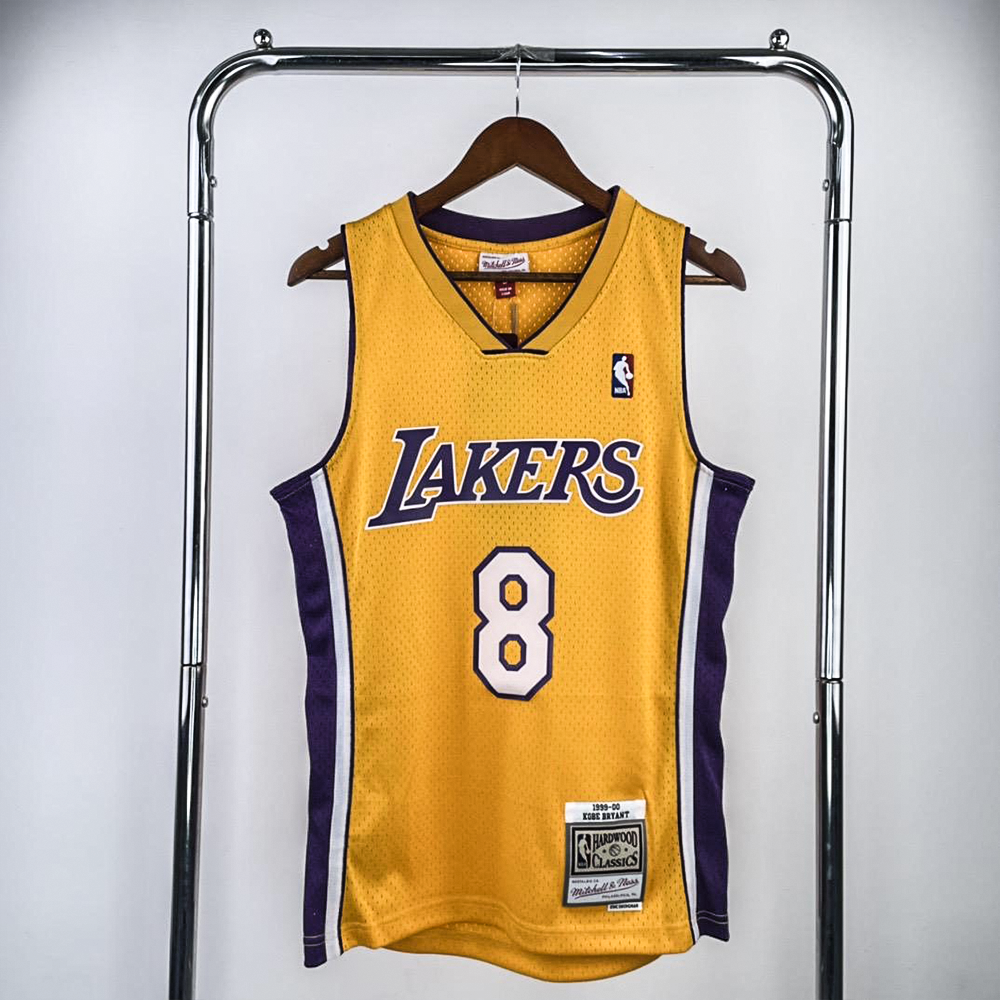 Regata Mitchell & Ness  Los Angeles Lakers 1999-00 Dourada