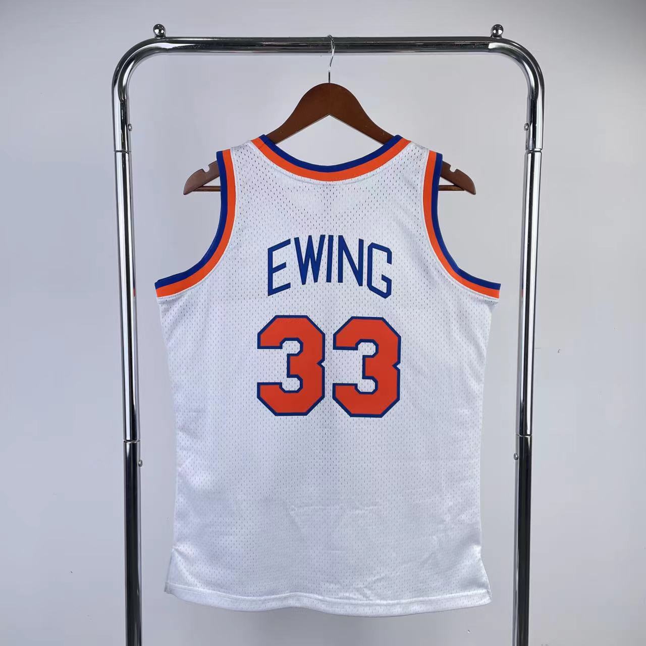 Regata Mitchell & Ness New York Knicks Patrick Ewing 1985-86 Branca