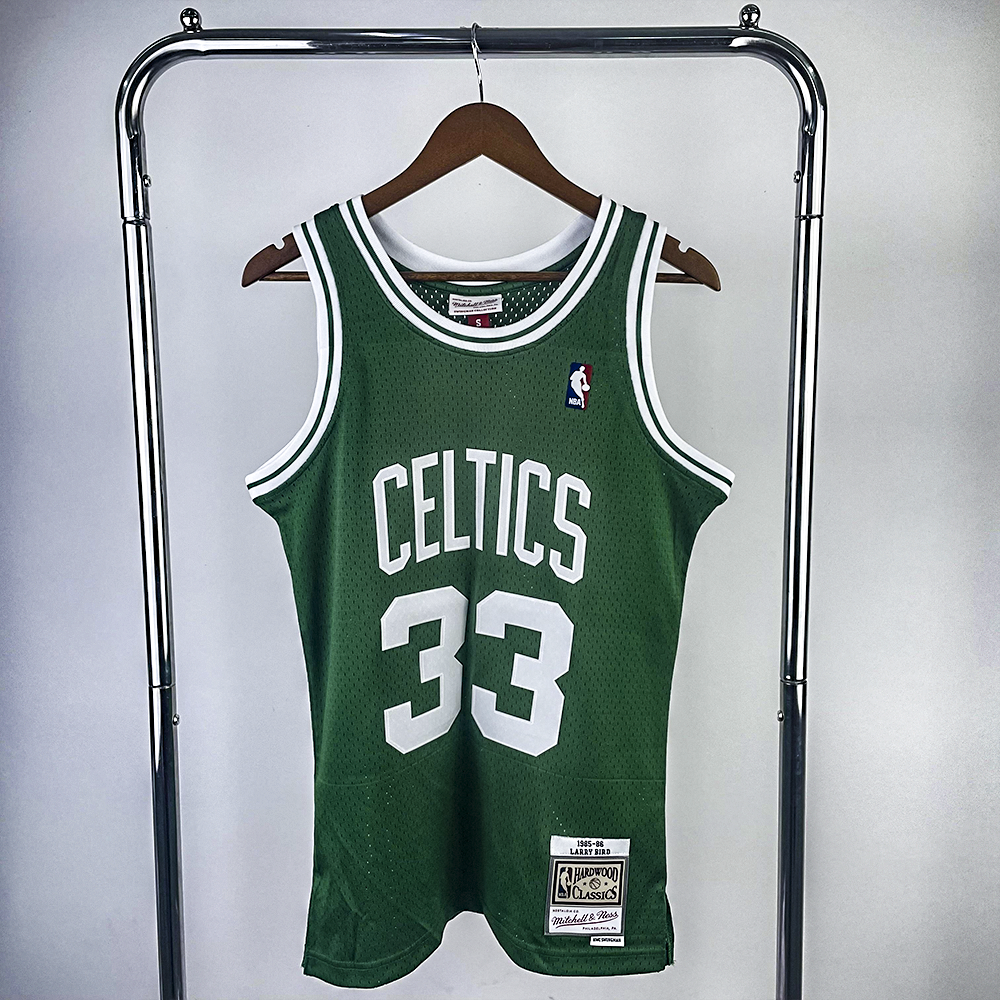 Regata Mitchell & Ness Boston Celtics Road Larry Bird 1985-1986