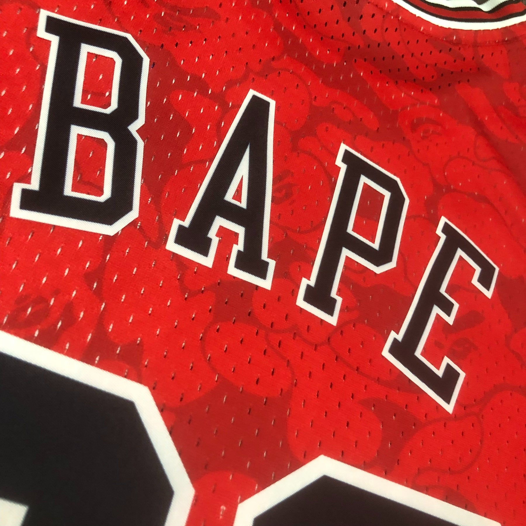 Regata Mitchell & Ness x BAPE - Chicago Bulls