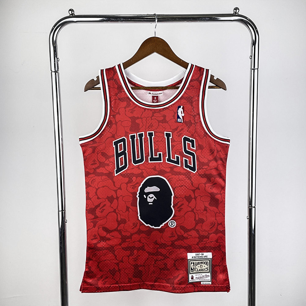 Regata Mitchell & Ness x BAPE - Chicago Bulls